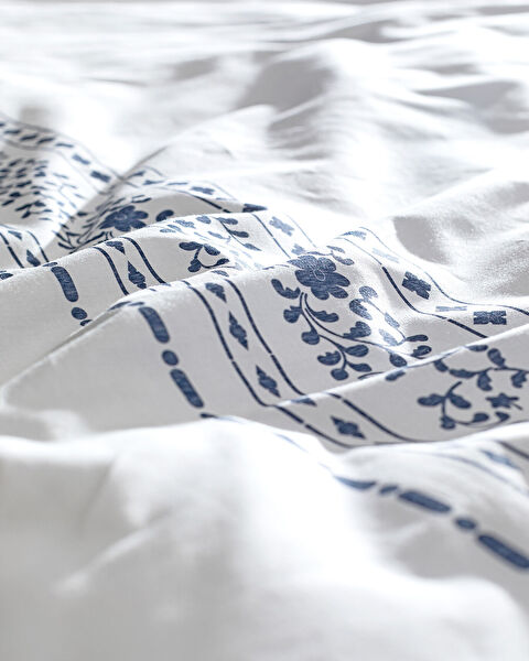 Ensemble de housse de couette simple Arber - Bleu marine - 4