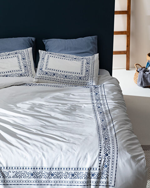 Ensemble de housse de couette simple Arber - Bleu marine - 0