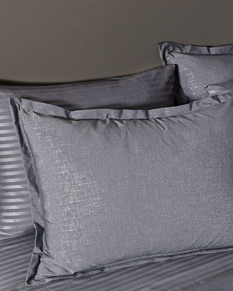 طقم غطاء لحاف من الساتان الجاكار مقاس عائلي من Vézelay - 2