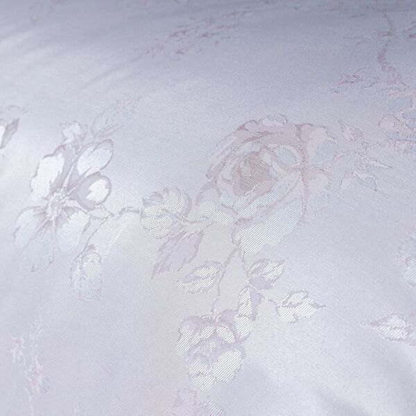 مجموعة غطاء لحاف من الساتان الجاكار مقاس عائلي من أودري - 4