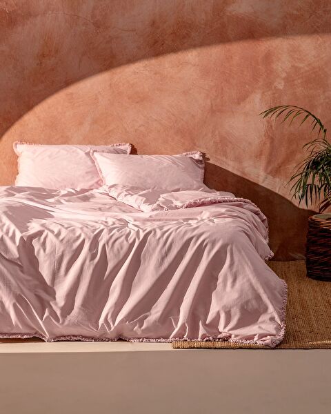 Sona Single Tassel Duvet Cover Set - 0