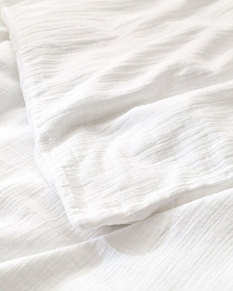 طقم غطاء لحاف فردي من مارلا موسلين مرن - 5