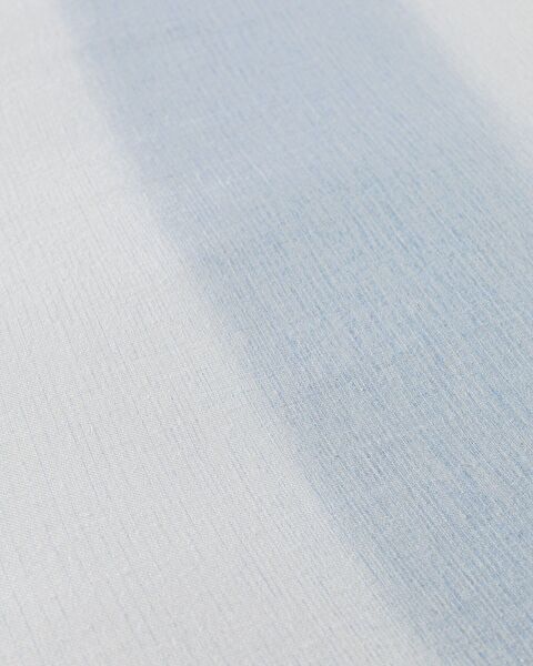 Berthe Single Cotton Dobby Duvet Cover Set - Light Blue - 4
