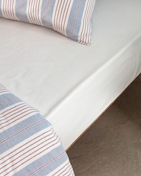 Berne eenpersoonsgarengeverfde dekbedovertrekset - 4