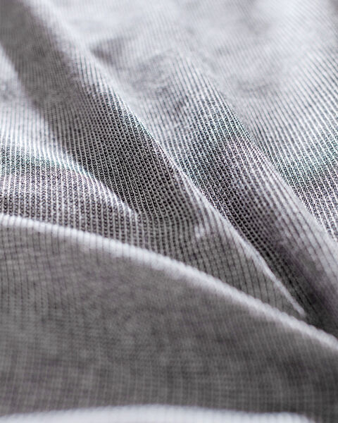 Parure de lit Nuage 100 % coton teint en fil - Anthracite - 8