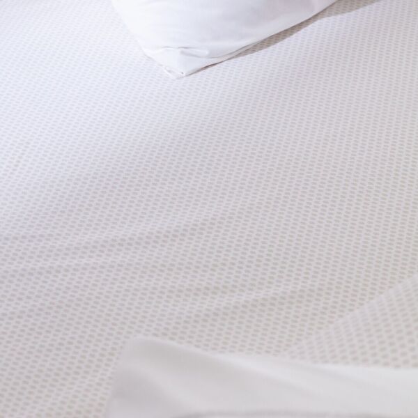 Abrial Tek Kişilik %100 Pamuk Ranforce Baskılı Nevresim Takımı - Bej/Gri - 3