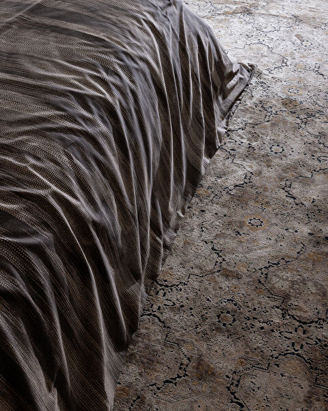 طقم غطاء لحاف ساتان مطبوع فردي من رافائيل - 6