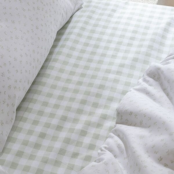 Botie Sıngle Sıze Duvet Cover Set - Ranforce Patterned - 3