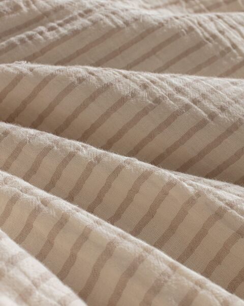 Agnes Sıngle Sıze Muslın Yarn Dyed Duvet Cover Set - Fıtted - 5