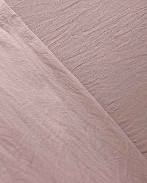 Mona elastische dekbedovertrekset van microvezel, poeder - 5