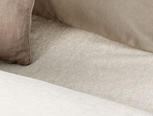 Cher Eenpersoons dekbedovertrekset met print - Beige - 3