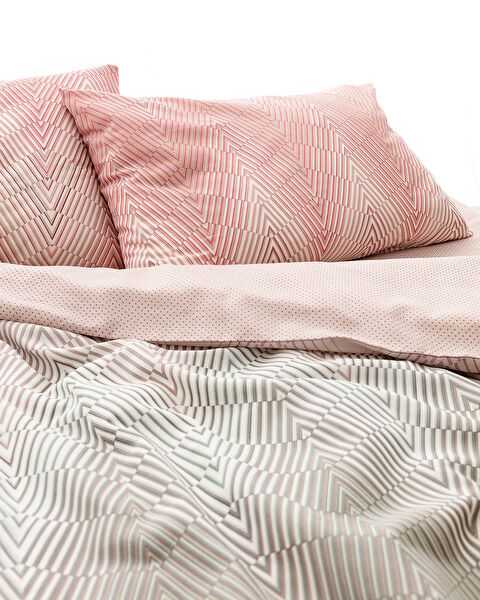 Ensemble de housse de couette imprimée simple Navarre - 2