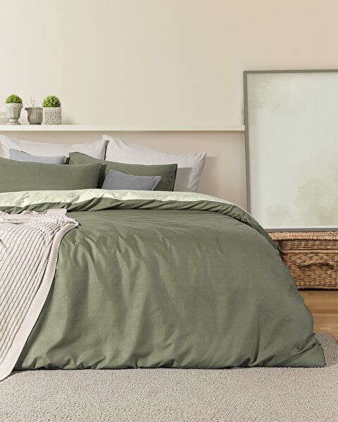 طقم غطاء لحاف مطبوع فردي شير - 0