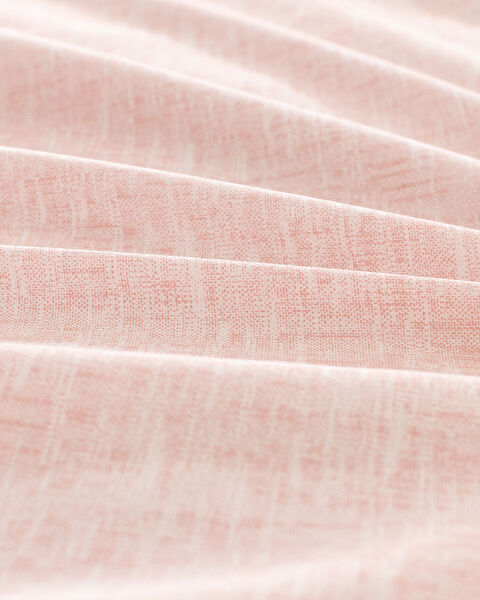 Juin Single Cotton Printed Duvet Cover Set - Powder - 7