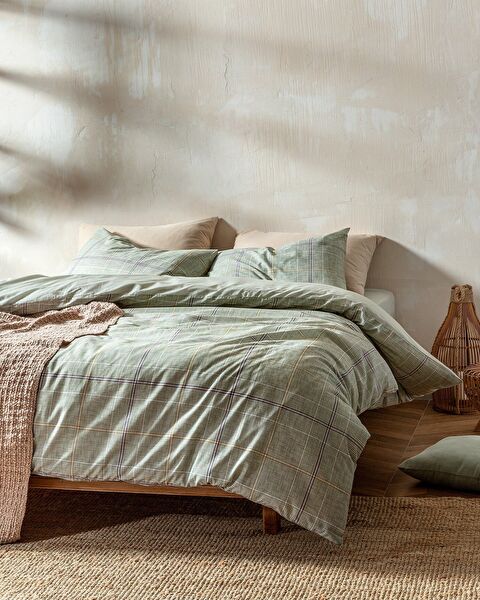 Ensemble de housse de couette imprimée simple Bettine - 0