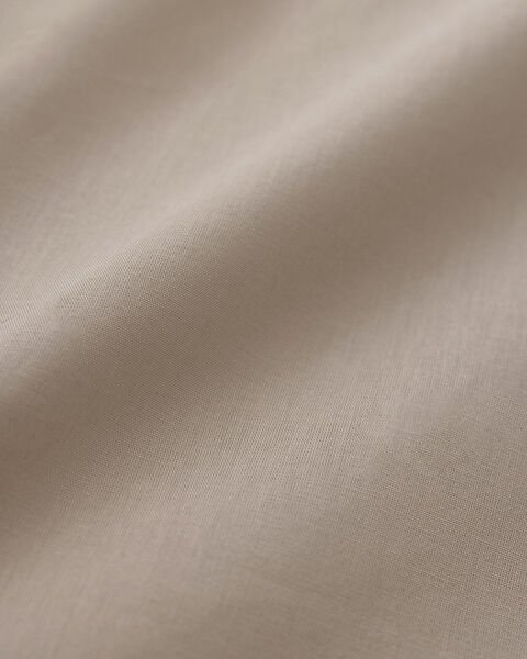 Manon tweepersoons 100% katoenen Ranforce effen dekbedovertrek - Beige - 3