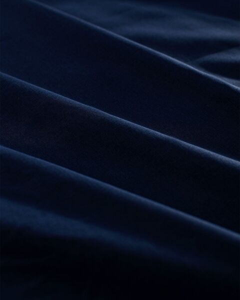 Manon King Size 100% Cotton Ranforce Plain Duvet Cover - Navy Blue - 5