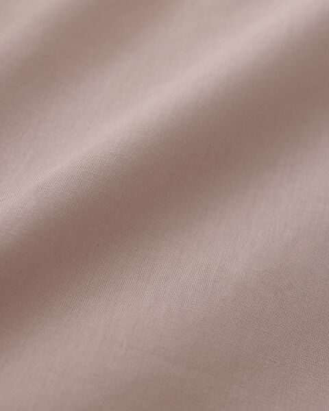 Housse de couette unie Manon King Size 100% coton Ranforce - Poudre - 3