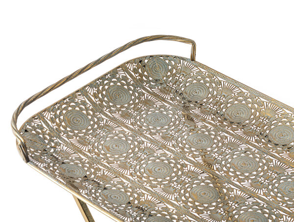 طاولة قهوة معدنية من بالبين - مستطيلة - 3