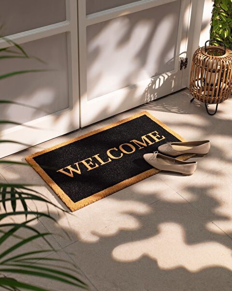 Batignolles Door Mat - Black - 45x75 cm - 0