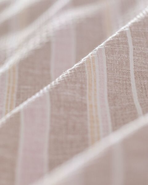 Piqué imprimé Darvell en coton double Ecocell - Beige - 3