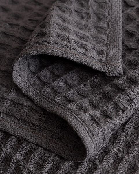Avril Pamuklu Double Cotton Ecocell Luxury Pike - Anthracite - 5