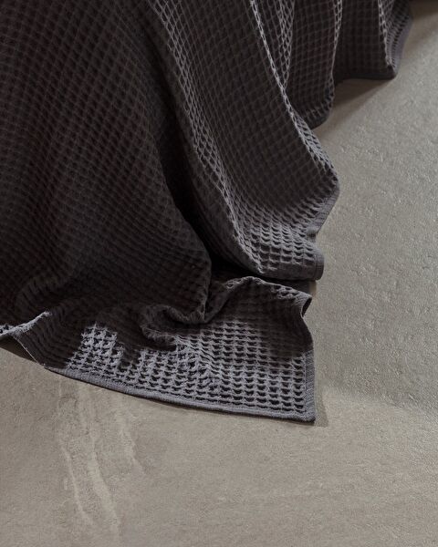 Avril Cotton Double Cotton Ecocell Luxe Deken - Antraciet - 3