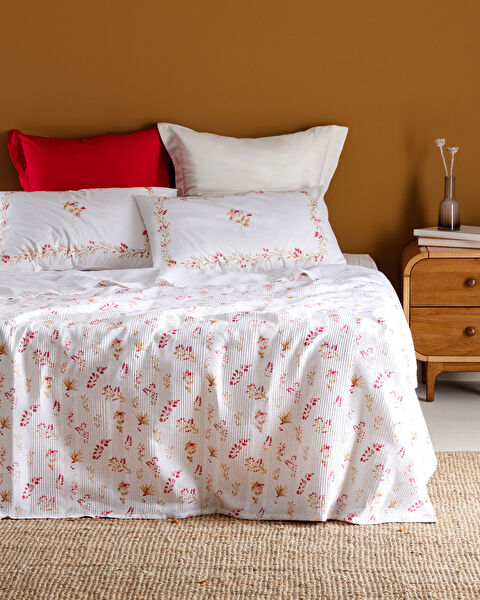 Silvie Double Carded Printed Pique Set - Powder - 0