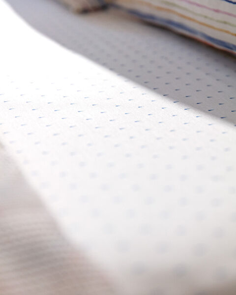 Squirre dubbel gekartelde piquéset met print - Kleurrijk - 4