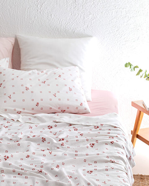 Dace Double Cotton Printed Pique Set - 1