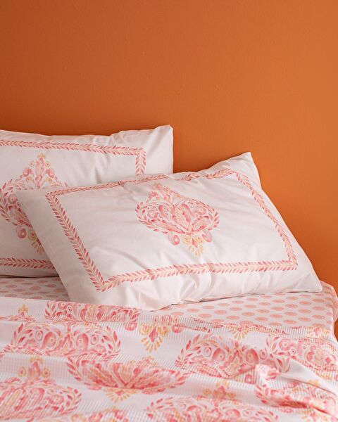 Theoni Çift Kişilik Karde Baskılı Pike Takımı - 3