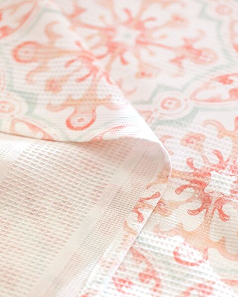 Ensemble piqué imprimé à double carte Adorlee - 6