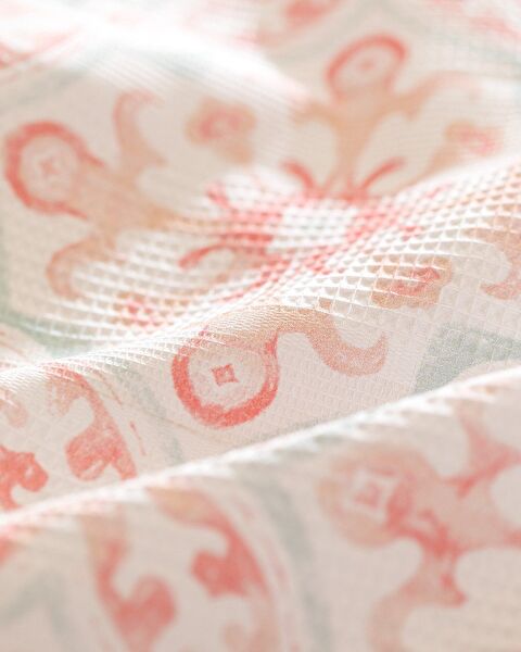 Ensemble piqué imprimé à double carte Adorlee - 4