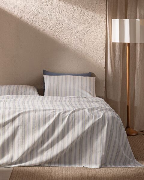 Avery Double Ecocell bedrucktes Piqué-Set – Blau/Gelb - 0