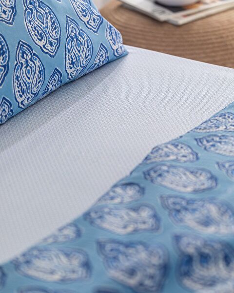 Searlas dubbele Ecocell bedrukte piquéset - 3