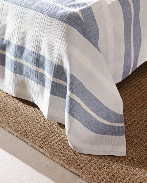 Henri Double Ecocell Printed Pique Set - 4