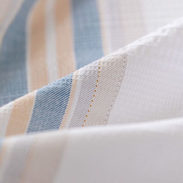 Patrice dubbele Ecocell bedrukte piquéset - 5