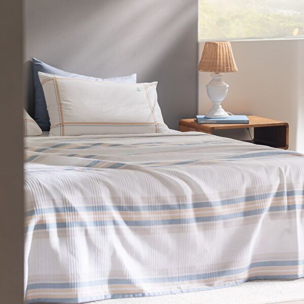 Patrice dubbele Ecocell bedrukte piquéset - 1