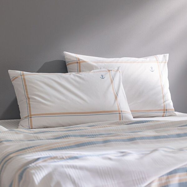 Patrice dubbele Ecocell bedrukte piquéset - 2