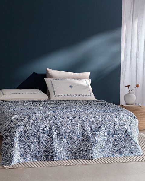 مجموعة بيكيه مطبوعة من Jendi Double Ecocell - 0