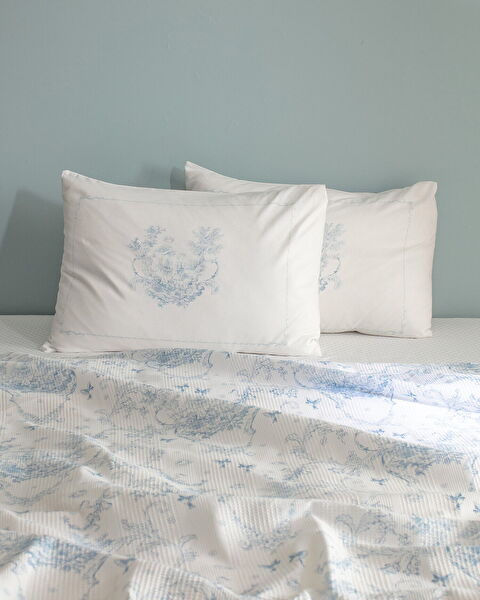 Ensemble piqué imprimé à double carte Arlette - 4