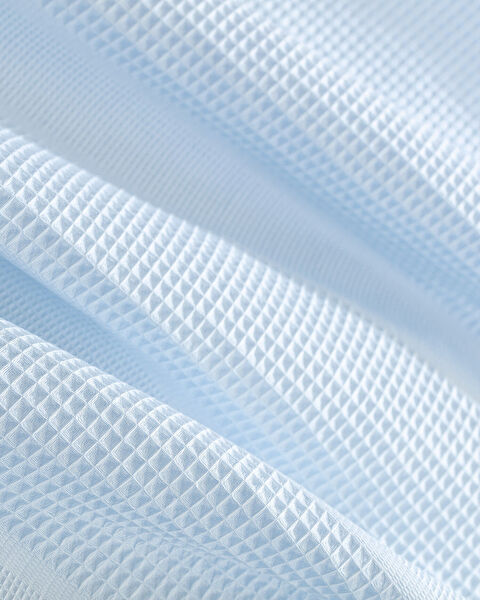 Mathilda King Size Carded Plain Piqué - Light Blue - 2