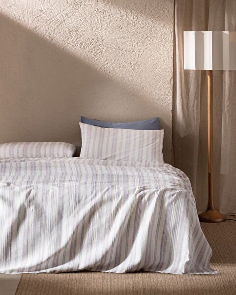 Avery kingsize Ecocell bedrukte piquéset - 0