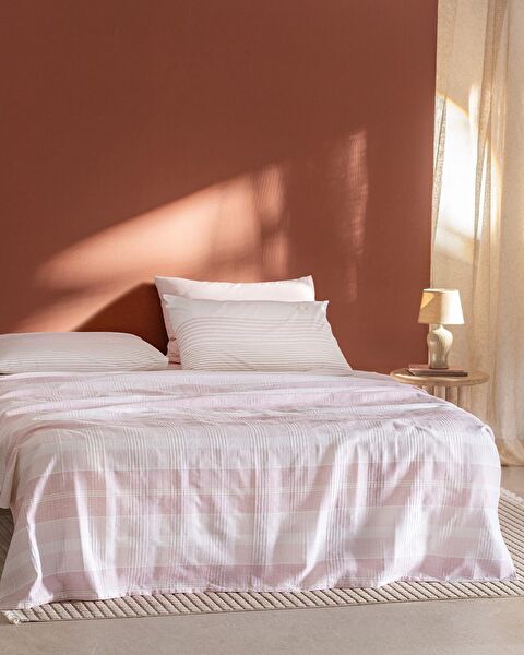 Ensemble piqué imprimé Henri King Size Ecocell - 0