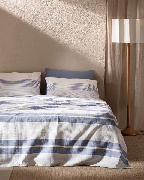 Ensemble piqué imprimé Henri King Size Ecocell - 0