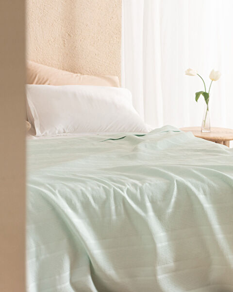 Mathilda Single Carded Plain Coverlet - 1