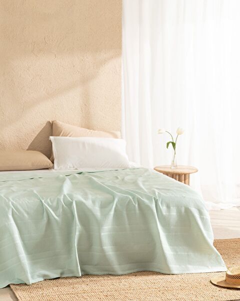 Mathilda Single Carded Plain Coverlet - 0