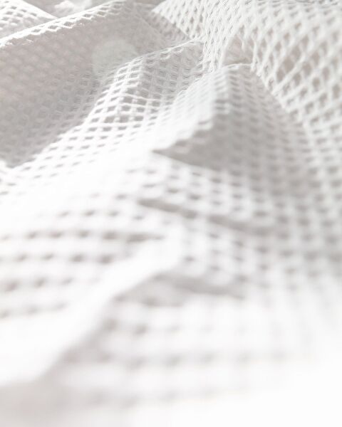 Dimanche Single Seersucker Pike - Yacht Collection - White/Navy Blue - 3