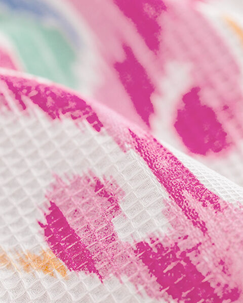 Norris Tek Kişilik Karde Baskılı Pike - 2