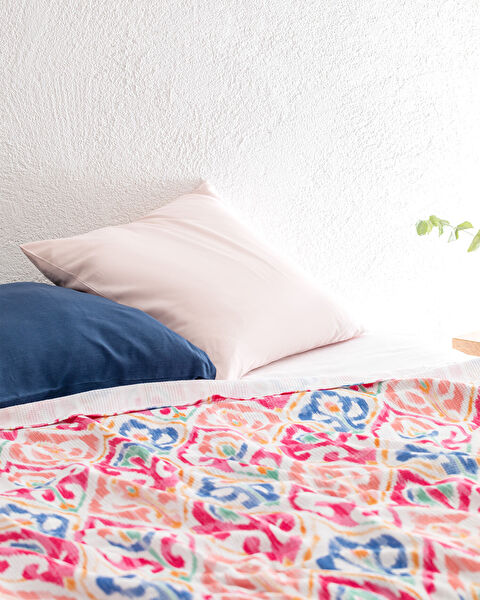 Norris Tek Kişilik Karde Baskılı Pike - 1